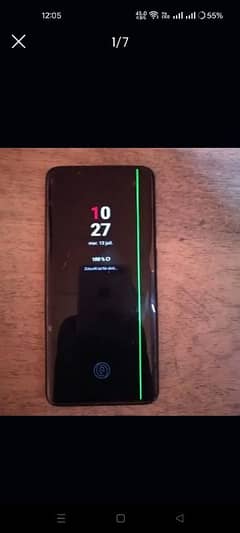 OnePlus 9R green line in Screen only