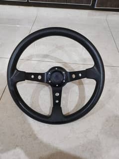 Momo Steering Wheel with Bosskit.