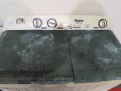 Haier washing machine with spinner
