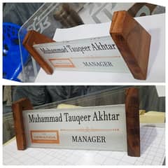 Office Table Name PLATES & TAGS