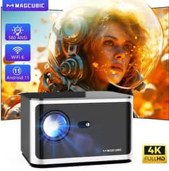 Magcubic HY350 WIFI Android Projector - WITH 5000+ TV channels
