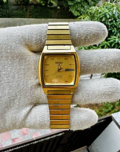 Seiko 5 Gold Tone Automatic watch