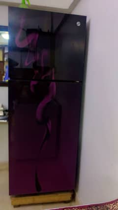 Pel glass door refrigerator