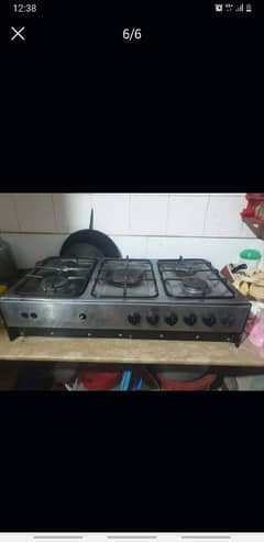 Stove 5 Burner