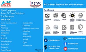 POS Software Thermal Printer Laptop Scanner Roll Sticker Touch Secren