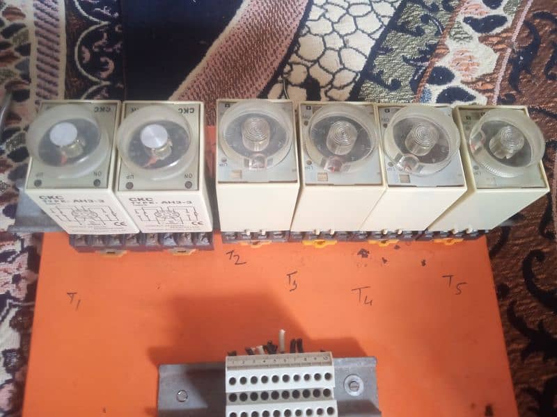 electric dp with six time delay relay contactor ,two way switches 1