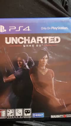 uncharted the lost Legacy for ps4