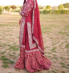 barat bridal dress