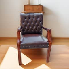 Wooden Visitor Chair/Guest Chair/Still Chair/Waiting Chair/Chair