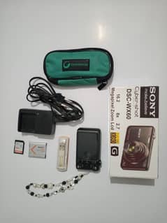 Sony Cybershot DSC - WX60 With Accessories and Box