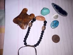 Antique stone haqiq feroza aqua marine