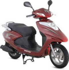 United 100 cc scootty