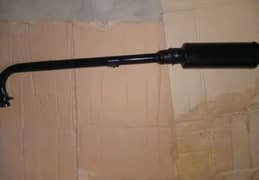 HONDA 125 SC EXHAUST ATACH WITH HONDA BEND