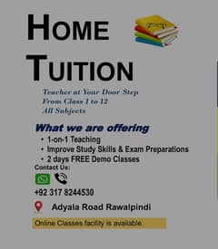 Home Tutor Available