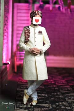 Dulha Sherwani Full Pure Sale. Contact whatsap 03052517023