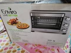 Enviro micro ovan pizza toaster new box packed only 4 time used