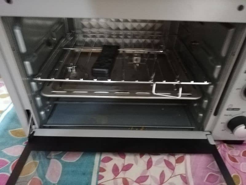 Enviro micro wave  oven pizza toaster new box packed four time used 4