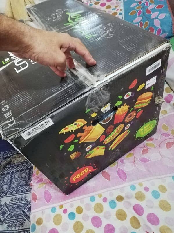 Enviro micro wave  oven pizza toaster new box packed four time used 10