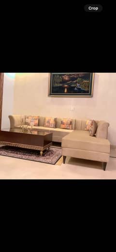 Wooden sofa