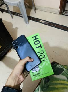 Infinix hot 20i 4/128 with box all okie