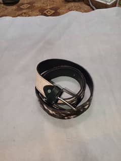 genuine cow skin leather belt