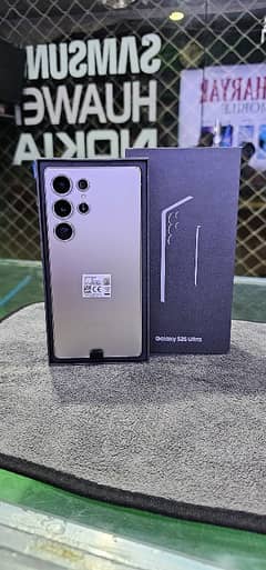 samsung S25 ultra (512gb / 12+12 ) official PTA 11 month warranty