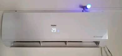 haier ac dc inverter 1.5 ton heat and cool 0329,7037446