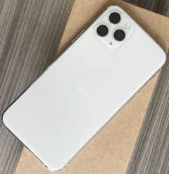 iPhone 11 Pro Max PTA approved physical+e-sim 256 gb White colour