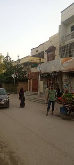 house for rent 2nd floor + Roof available loaction main anda mor
