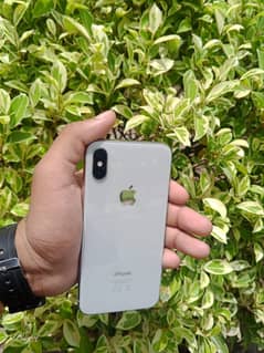 I phone x pta approved 256gb ram white color with original box