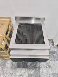 Charcoal grill pizza oven fryer hot plate working tables