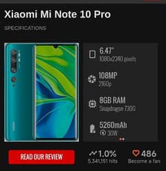 Xiaomi Mi Note 10 Pro Urgent sale