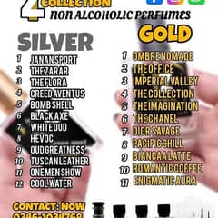 No alcoholic perfume