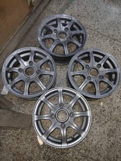 12 size with 114 PCD (Mehran, Bolan & Khyber)