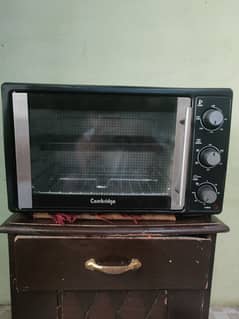 Cambridge Electric oven black  . price negotiable