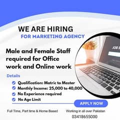 part time full time house Based online job