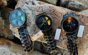men's classic wheel watch