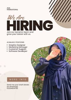 we are hiring refreshers for our company