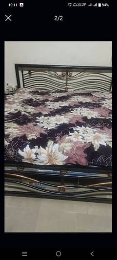 used. iron bed for sell