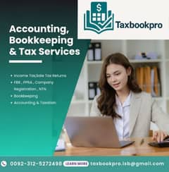 Accounting , bookkeeping & tax services