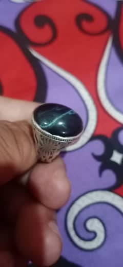 black tiger ring Italian ring Italian stone