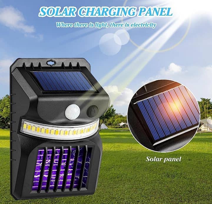 Foldable Solar Light Outdoor Portable LED Bulb USB Rechargeable 18