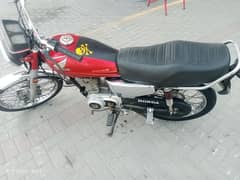 hoda 125 bike urgent for sale