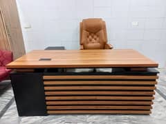 Office Table and Revolving Chair