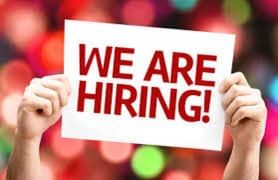Office work 5 male 3 female Required