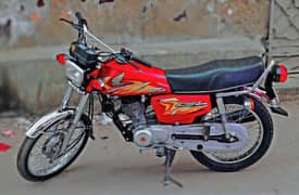 Honda CG125 Model 2021 All documents complete For Sele