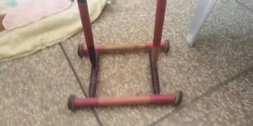 wooden walker