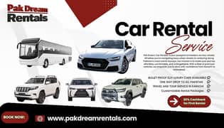 Rent a car/ Car rental/ Rent a car service to all Karachi 24/7)