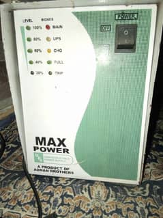 14000 watts ups for sale double battery good condition and best work