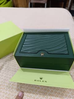 ROLEX WATCH BOX WITH ACCESSORIES